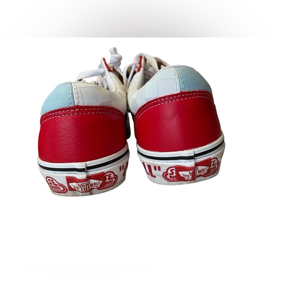 Vans SE Bikes x Style 36 'Big Ripper W Sz 10/M Sz 8.5 Vans Red and Light Blue - Picture 8 of 10